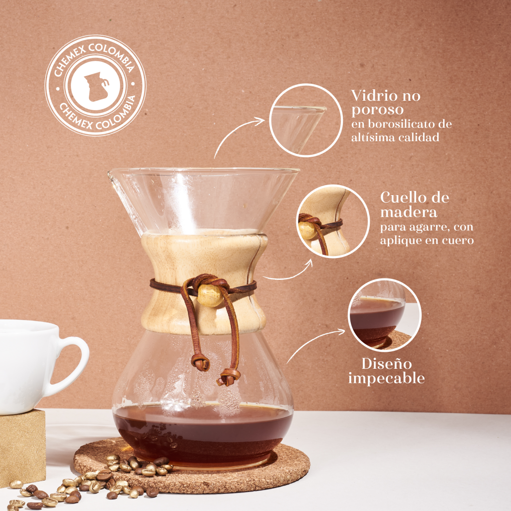 Chemex el método elegante que revolucionó el mundo del café 